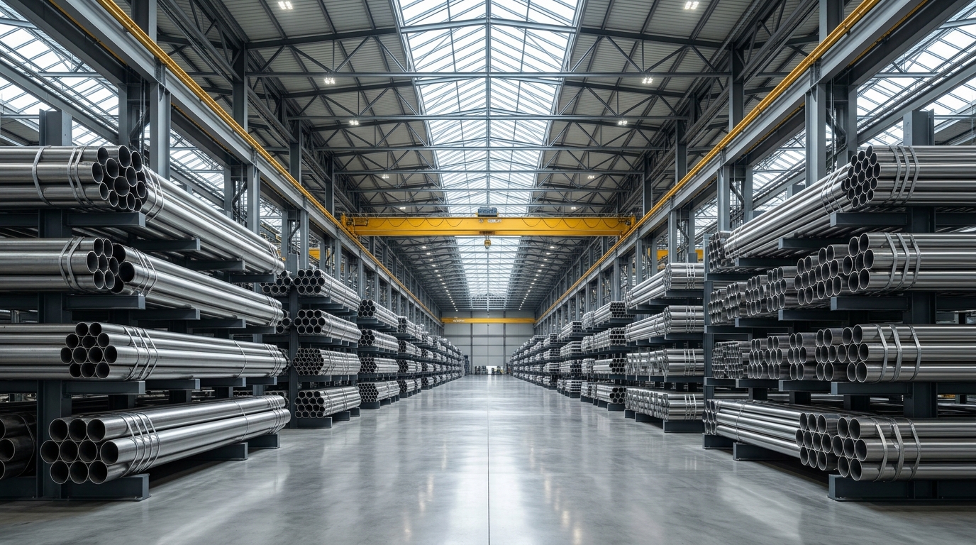 Steel stockyard facility